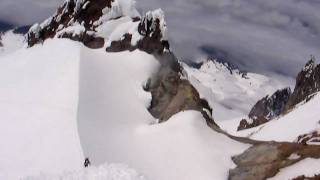 Mt Hood  View from the Bergschrund  51307 [upl. by Aenneea91]