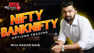 Live trading Banknifty nifty Options   Nifty Prediction live  Wealth Secret [upl. by Aiuqcaj]