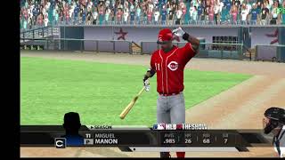 HR DRAMATICO DEL PROSPECTO EN MLB THE SHOW [upl. by Esau958]