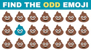 Find The Odd Emoji Out  Eyes on the Prize Conquer the Odd Emoji Hunt [upl. by Averi]