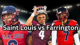 SAINT LOUIS CRUSADERS VS FARRINGTON GOVS HAWAII HIGH SCHOOL FOOTBALL FULL GAME [upl. by Nisa642]