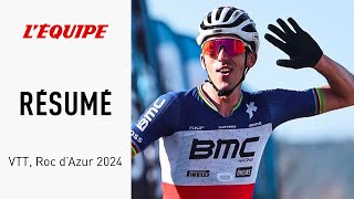 VTT  Le Français Jordan Sarrou remporte le Roc dAzur 2024  Le résumé de sa victoire [upl. by Hallerson648]