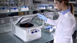 Eppendorf Centrifuge 5427 R [upl. by Ayarahs219]