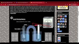 Laboratorio Virtual Escala de potenciales de reducción  Gonzalez Vicente [upl. by Arondell]