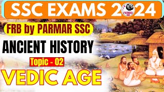 ANCIENT HISTORY FOR SSC  VEDIC AGE  FRB [upl. by Cruce300]