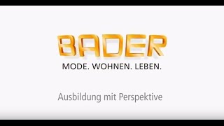 BADER Ausbildung mit Perspektive [upl. by Renata185]