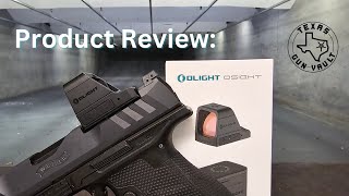 Product Review Olight Osight  A Red Dot Sight from a Flashlight Company [upl. by Ennovihs]