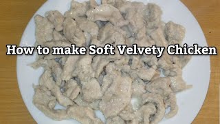 How to make Velvety Chicken recipe in UrduHindi [upl. by Solegna]