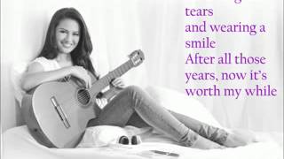 Glad its Over by Julie Anne San Jose lyrics [upl. by Irfan696]