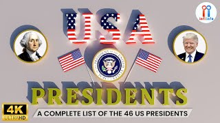 United States of America Presidents  US Presidents  Timeline of USA President  AllTime Presidents [upl. by Aissilem]