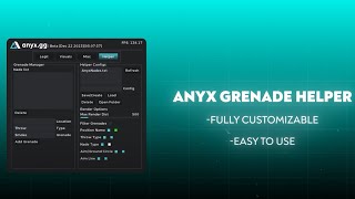 Grenade Helper for CS2  Anyx CS2 Cheats  Premium [upl. by Chrotoem]