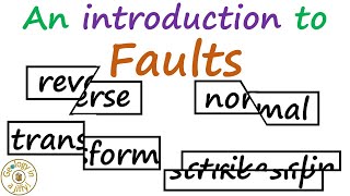 Faults  an introduction to the different types of faults Geology in a Jiffy [upl. by Leopoldeen]