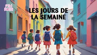 JAPPRENDS LES JOURS DE LA SEMAINE Les Comptines et chansons éducatives [upl. by Mirna]