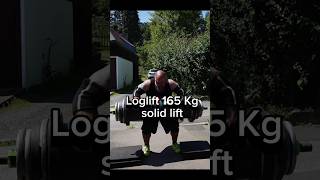 Loglift 165 Kg solid lift [upl. by Radie]