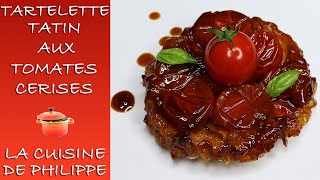 Tartelette tatin aux tomates cerises [upl. by Vacla]