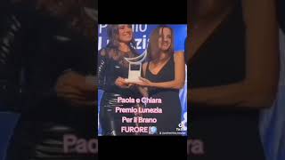 Paola amp Chiara  Premio Per il Brano FURORE  Premio Lunezia 26092024 [upl. by Sllew]