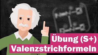 Übung sehr schwer Aufstellen von Valenzstrichformeln  Strukturformeln LewisFormeln [upl. by Worra]