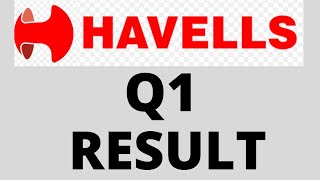 havells Q1 results 2022  havells results  havells share news [upl. by Lapointe897]