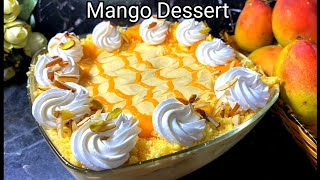 Mango Dessert Recipes  Mango Delight Recipe [upl. by Urba]