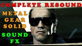 The Terminator 1984  Metal Gear Solid Sound Effect  Complete Resound [upl. by Idac304]