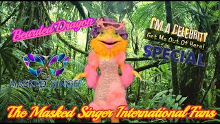 The Masked Singer UK  Bearded Dragon  Im a Celebrity Special 2023 [upl. by Grange52]