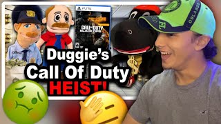 SML Movie Duggie’s Call Of Duty Heist Reaction [upl. by Abihsat]