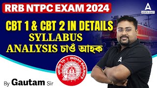 RRB NTPC Syllabus 2024  RRB NTPC CBT and 1 CBT 2 Complete Syllabus  By Gautam Sir [upl. by Genvieve]