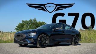 The Genesis G70 is an Underrated Luxury Sedan [upl. by Subak]