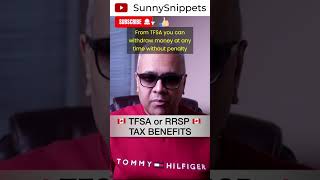 TFSA or RRSP TAX BENEFITS 🇨🇦 quotUnlock a World of Tax Benefitsquot [upl. by Siffre]