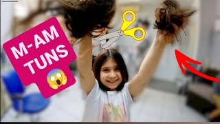 💇‍♀️MIAU TUNS PĂRUL✂️ Vreau să îl vopsesc ALBASTRU🖌️💙 MAMA mia interzis🙅‍♀️ Vlog Ciao Patricia [upl. by Naej]