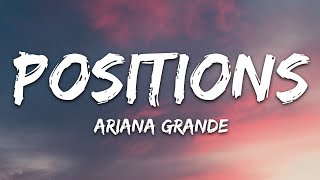 Ariana Grande  positions Lyrics [upl. by Nair177]