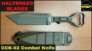 Halfbreed Blades CCK02 Overview  Tactical Defensive Fixedblade Knife [upl. by Naihs134]