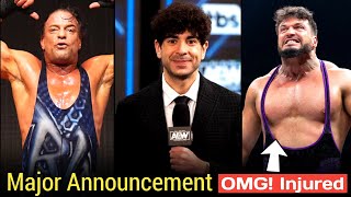 Tony Khan Big Announcement Set🤯 CMLL Invades AEW amp Attacks  Wardlow Injured  RVD Returns In AEW [upl. by Ylle]