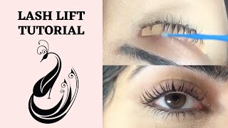 Eyelash Lifting Tutorial  PERMANIA Eyelash Lifting Perming Keratin Kit  Review  Tutorial [upl. by Neeven]