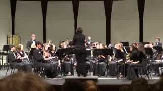 Abiquiu by David Gillingham  Westview HS GOLD Wind Ensemble [upl. by Hteboj]