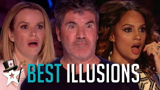 BEST Illusionists from Britains Got Talent  Magicians Got Talent [upl. by Aicelet]