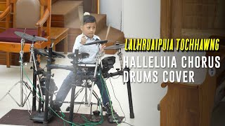 URKṬP  LALHRUAIPUIA TOCHHAWNG PRIMARY DEPARTMENT  HALLELUIA CHORUS DRUMS COVER [upl. by Naoh]