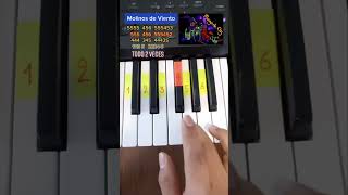 Molinos de Viento  Piano Tutorial EASY Piano Fácil  Mago de Oz [upl. by Iover]