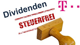 Steuerfreie Dividenden  bei welchen Aktien es sie gibt  Nachteile [upl. by Fergus662]