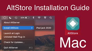 How to Install AltStore for IOS 122 with a Mac [upl. by Cissy]