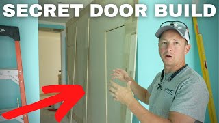 The Secrets to Designing Secret Doors Hidden Door In Wainscoting With Pivot Hardware Part 1 of 2 [upl. by Pontone]