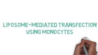 Liposomemediated transfection using monocytes  Finalist for the CGC video competition [upl. by Smailliw]