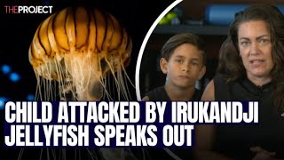 Child Attacked By Irukandji Jellyfish Speaks Out [upl. by Sedlik]