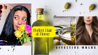 Top 5 Olive Oil Hair Hacks for Hair Nourishment  Silky Shine Hair haircare [upl. by Fleischer]