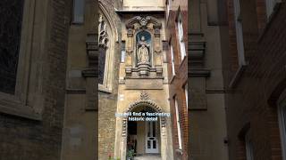 London’s oldest statue and a unique clock london londonhistory tudor [upl. by Ecinue]