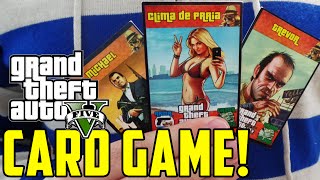 CARTINHAS DE GTA 5  GTA V CARD GAME [upl. by Asillam]