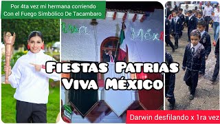 Fiestas Patrias Tacambaro Michoacan🇲🇽 vivaméxico [upl. by Ditter]