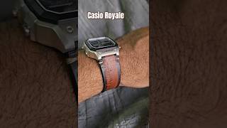 Casio AE1200 on bespoke leather strap Casio Royale casioae1200 [upl. by Philipines]