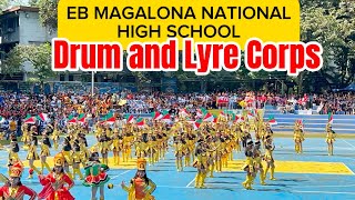 EB MAGALONA NATIONAL HIGH SCHOOL DRUM AND LYRE CORPS [upl. by Airel]