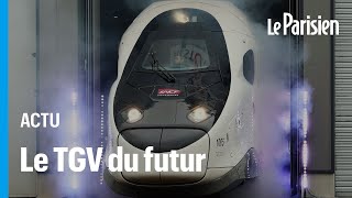 Plus de place plus écologique La SNCF dévoile son nouveau TGV [upl. by Galina495]